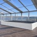 White Stage Facade