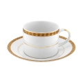 White with Gold Border China